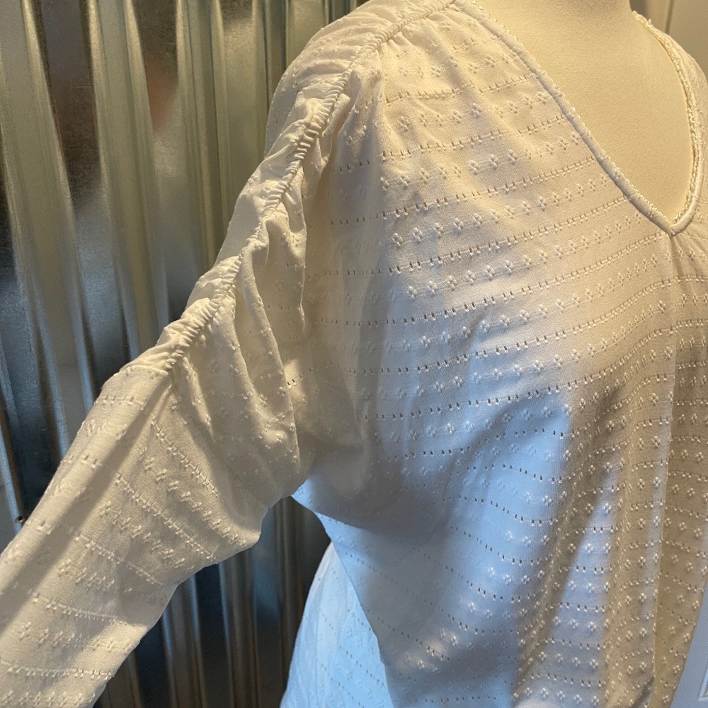 Rain White Blouse
